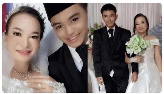 印尼41岁富婆“嫁闺蜜16岁儿子”惹议，女方谈新婚之夜成话题(1) 