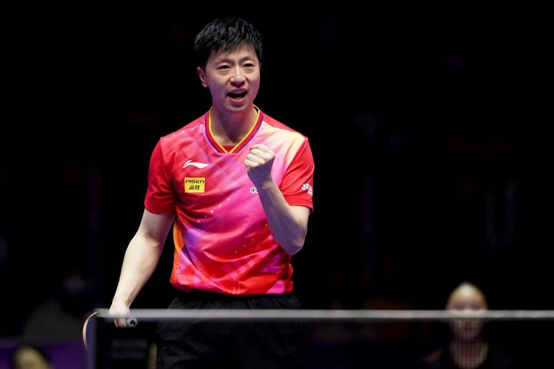 马龙第九次帮助中国队夺得世乒赛男团冠军