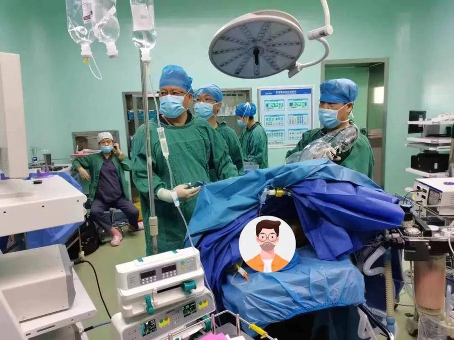 济南南郊医院开展腹腔镜联合胆道镜微创保胆取石术