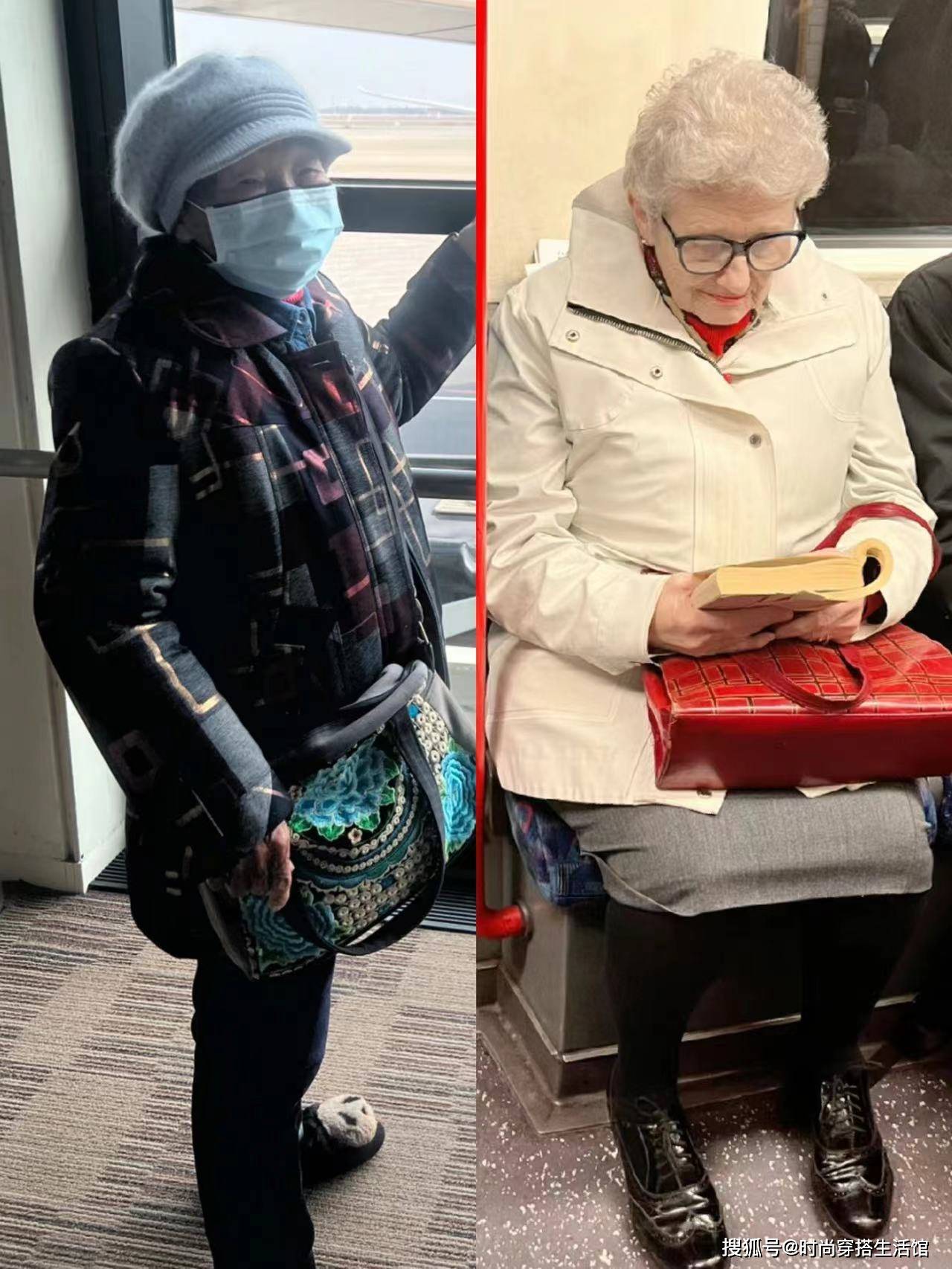 上海奶奶的穿衣搭配，是一个很重要的事情